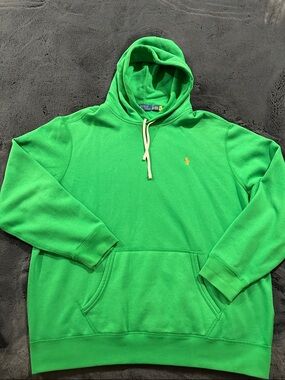 Polo by Ralph Lauren Green Hoodie Sweatshirt - Men's XXL